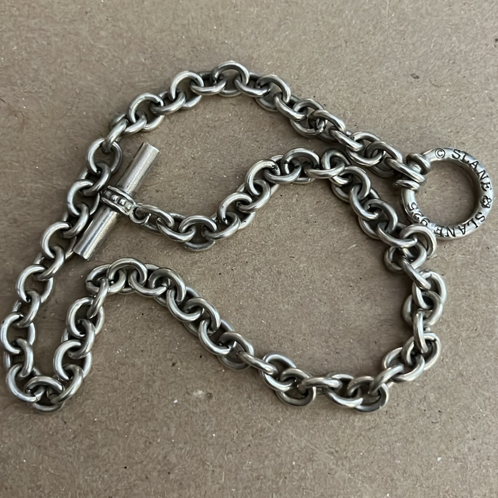 Slane Sterling Silver Toggle Necklace